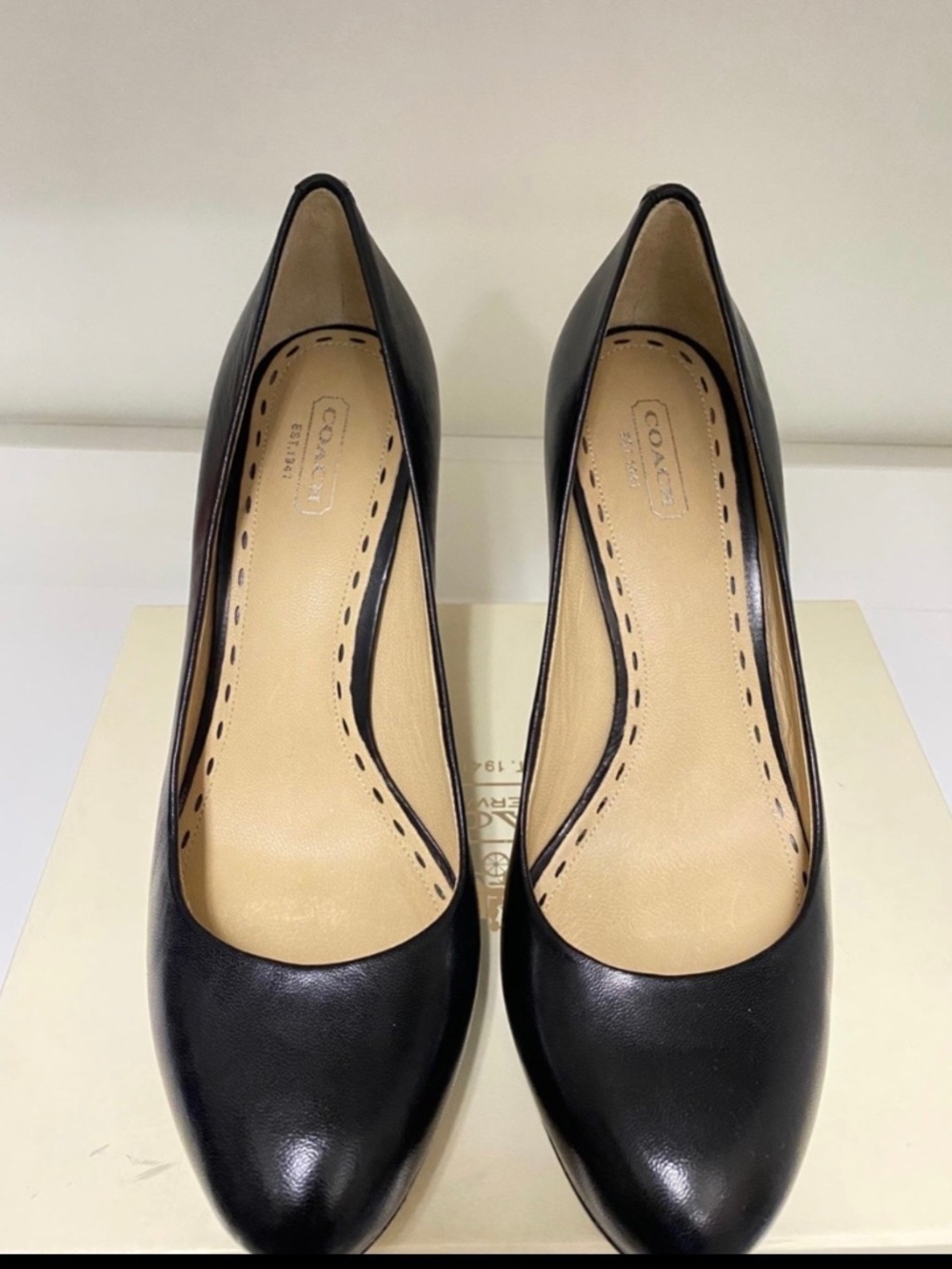 Coach high heels